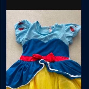 Blue and Yellow Kids Costume Dress